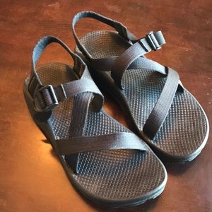 Women's black Chaco sandals size 8